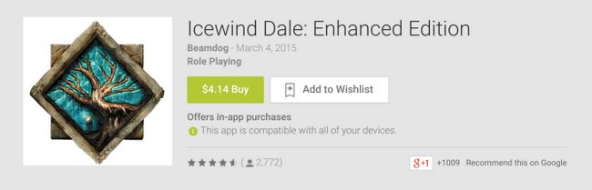 Fotografía - [Trato Alerta] Icewind Dale: Enhanced Edition es actualmente 60% de descuento ($ 6 Descuento) En el Play Store
